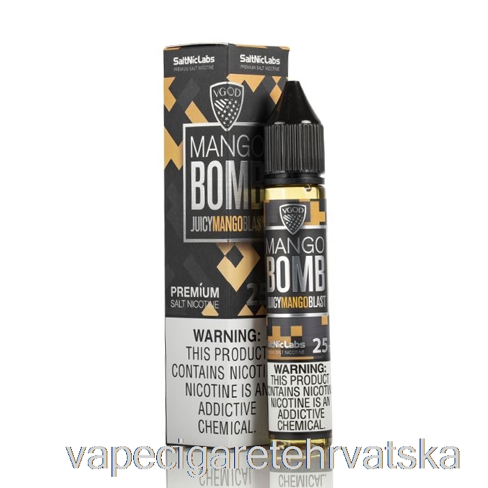 Vape Cigarete Mango Bomb - Vgod Saltnic - 30ml 25mg